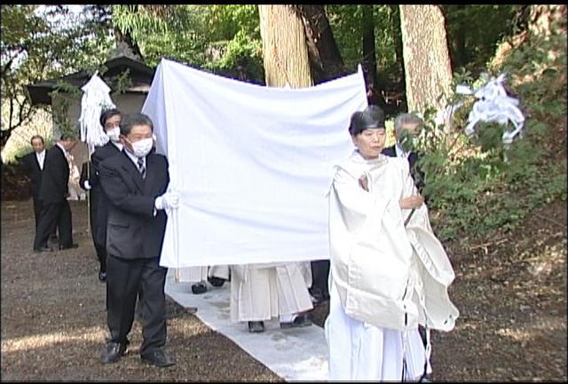 子安神社本殿遷座式