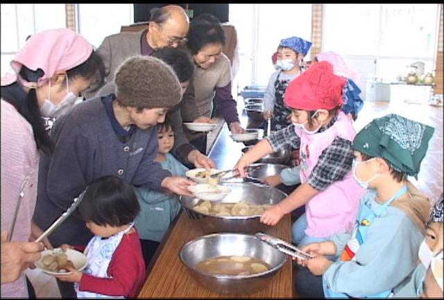 長岡保育園　おでんパーティー