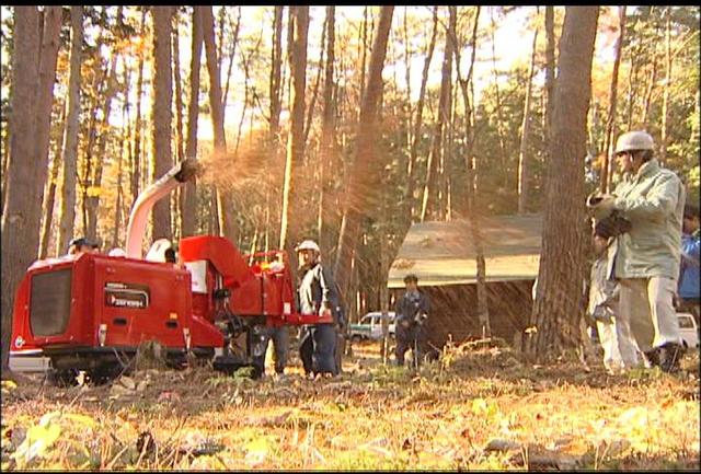 伊那市　森林整備促進へ破砕機導入