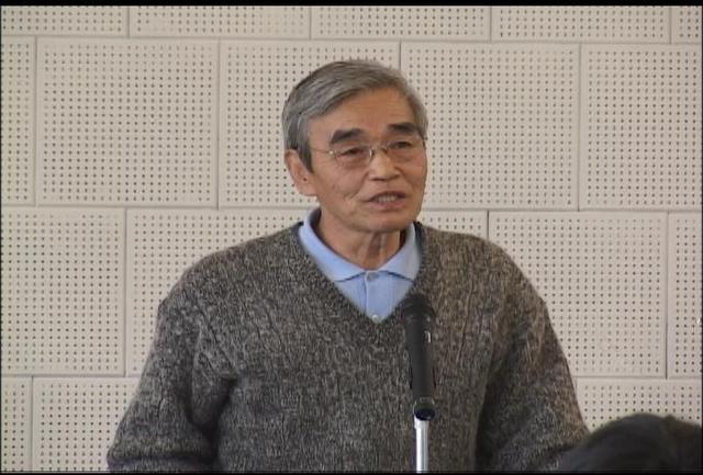 田楽座前座長　松田満夫さんの講演会