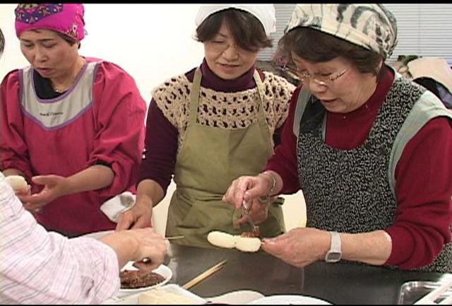 地産地消　五平もち作り講習会