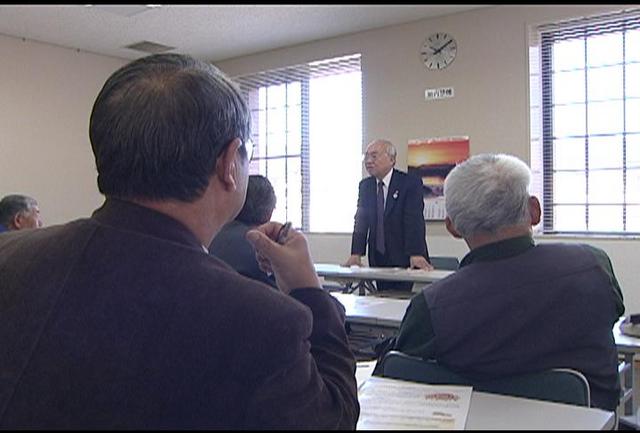 おやじ学級で平澤町長が講師