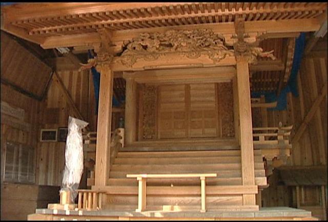 伊那市西春近の白山社本殿と上牧の八幡宮本殿が伊那市指定有形文化財に