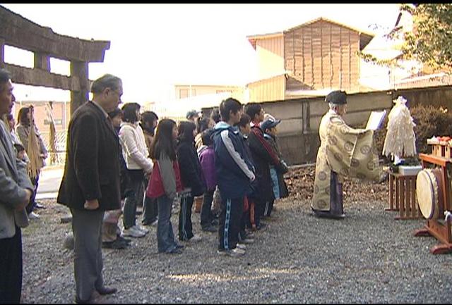 坂下区で天神様