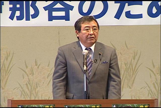 垣内氏事務所開き～県議選上伊那郡区～