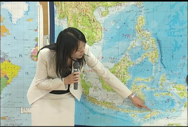 東ティモール日本大使館で書記官が高遠中学校で交流