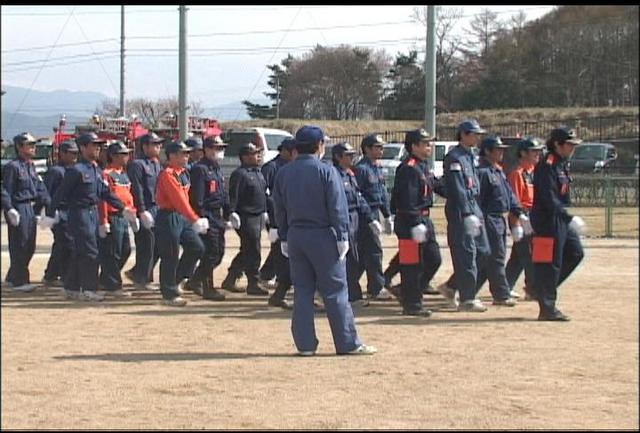 上伊那8市町村消防団幹部訓練