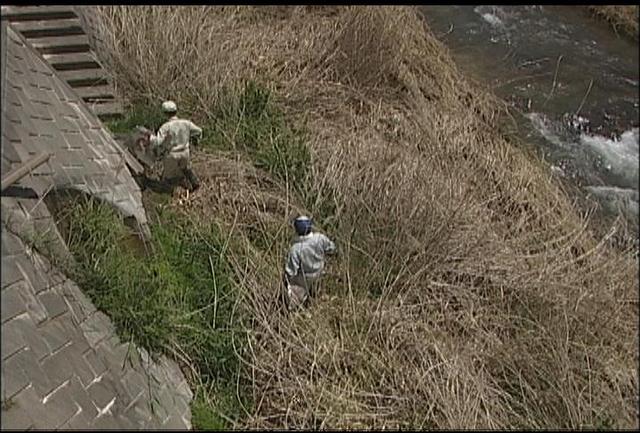 春の河川一斉パトロール