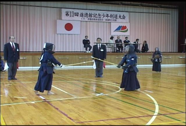 進徳館の日記念少年剣道大会