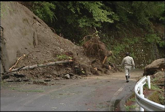 大雨の影響　各地で被害