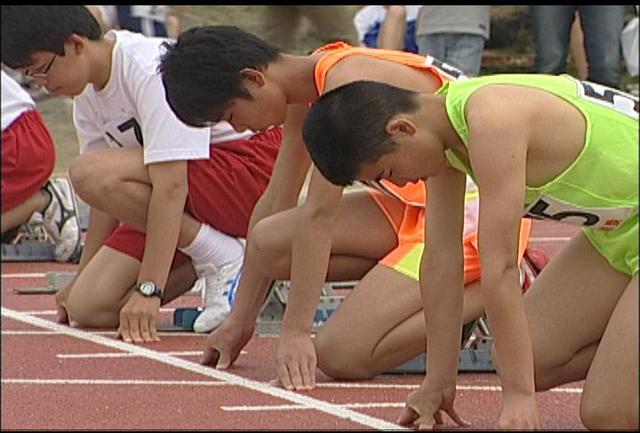 伊那市小中学生陸上競技記録会