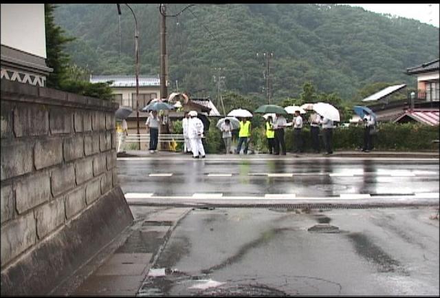 交通安全対策要望　長谷で現地診断