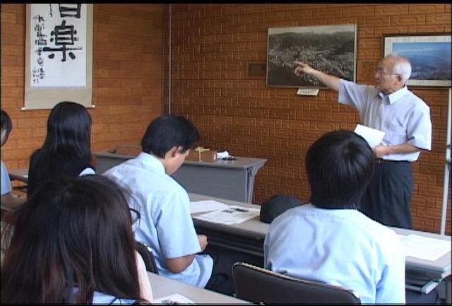 高遠高校書道コース　中村不折を学ぶ