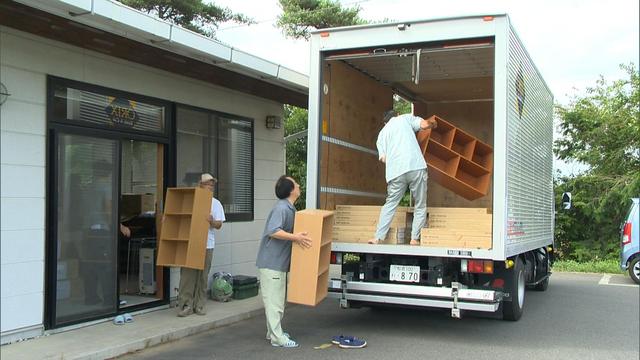 宮城県女川町へ絵本611冊送る