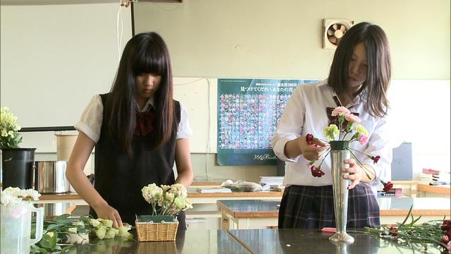 上農生がフラワーアレンジメントで上位入賞