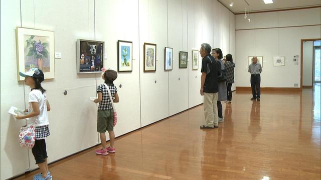 山水会　水彩画展