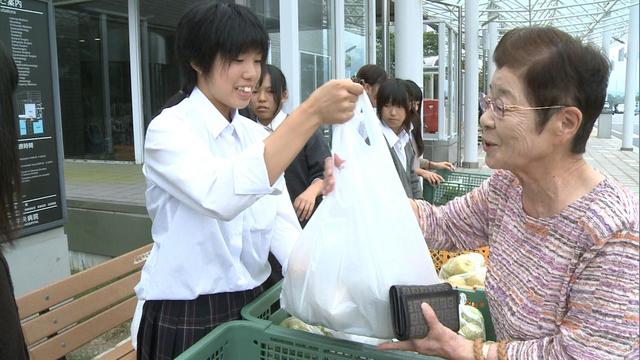 上伊那農業高校　梨の販売