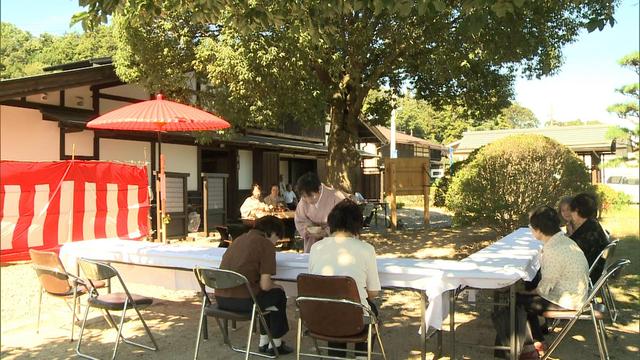 旧井澤家住宅で茶会