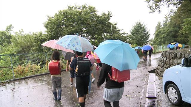 台風15号による土砂災害、河川の増水に注意