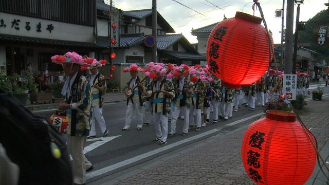 灯籠祭　高遠囃子巡行