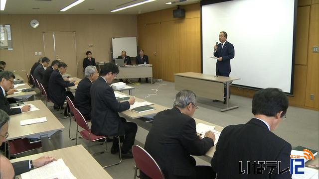 従来の部局別予算枠配当制度を廃止