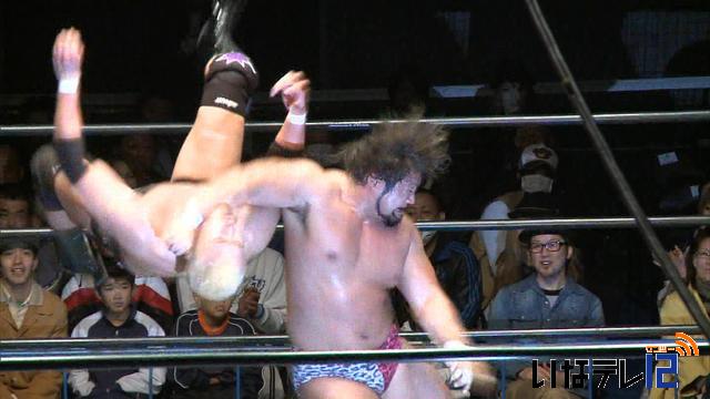 プロレス征矢兄弟　地元で試合