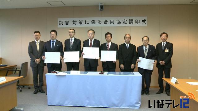 減災社会実現へ　市が災害協定締結