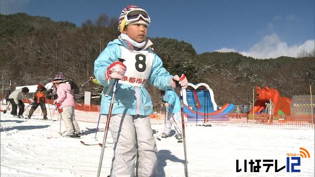 伊那市親子スキー教室