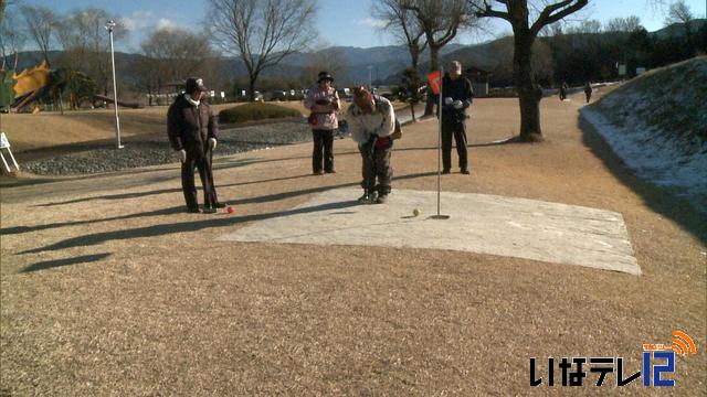 イーナちゃんマレットゴルフクラブ初打ち大会