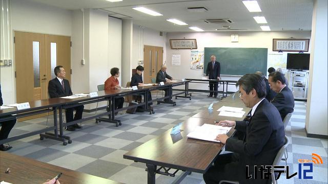 箕輪町平澤町長　特別職報酬など審議会に白紙諮問