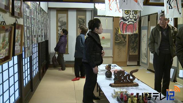 新春書画と干支「辰」作品展