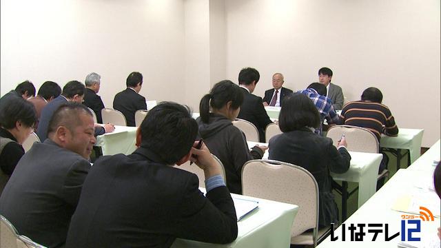 みのわ祭り会場　松島区の工業団地一帯へ