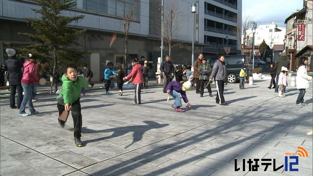 伊那まち再生へ　子どもの遊び事業始まる