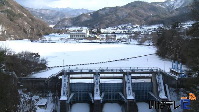 伊那地域　この冬初の真冬日