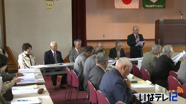 伊那市高齢者クラブ連合会役員会