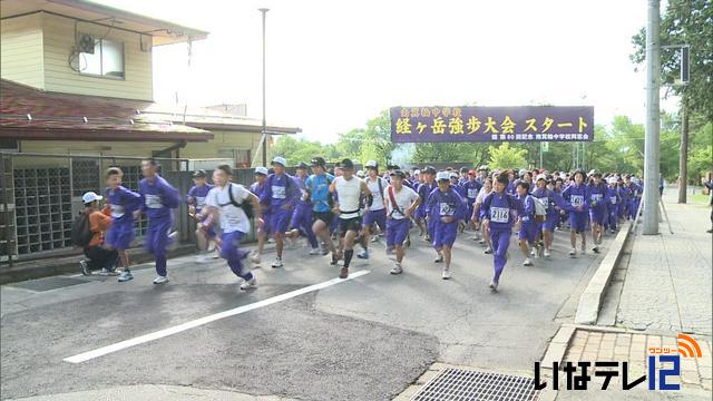 標高差1200m!伝統の強歩大会