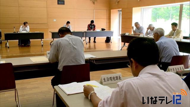 伊那市安全会議　事業内容など確認