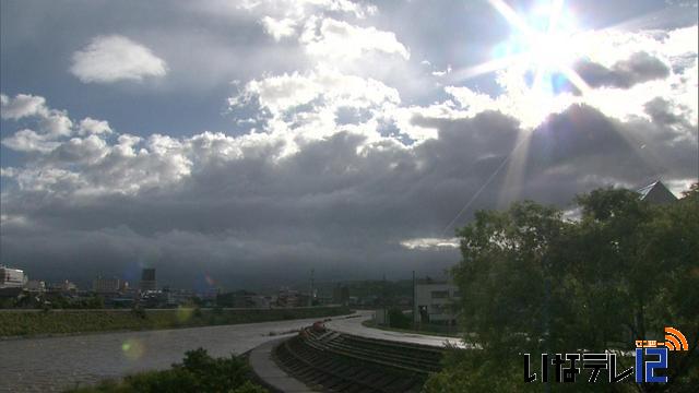 台風4号　上伊那目立った被害なし