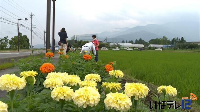 神子柴農地・水保全会　上農生と植栽