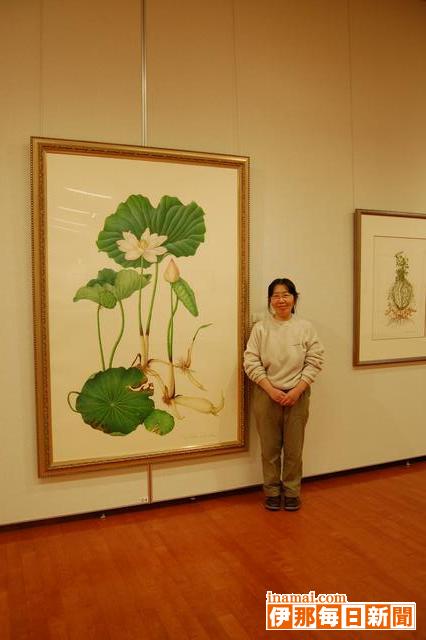 野村陽子さんの植物細密画展