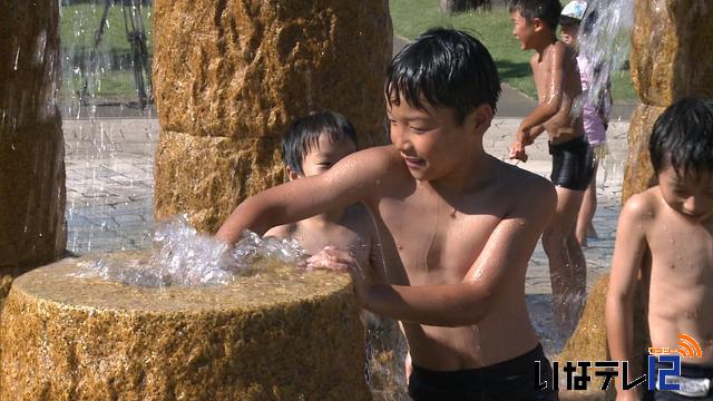 伊那地域の最高気温35.9度で観測史上最高タイ記録