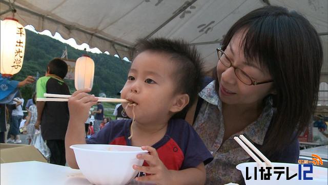 箕輪町北小河内納涼夏祭り