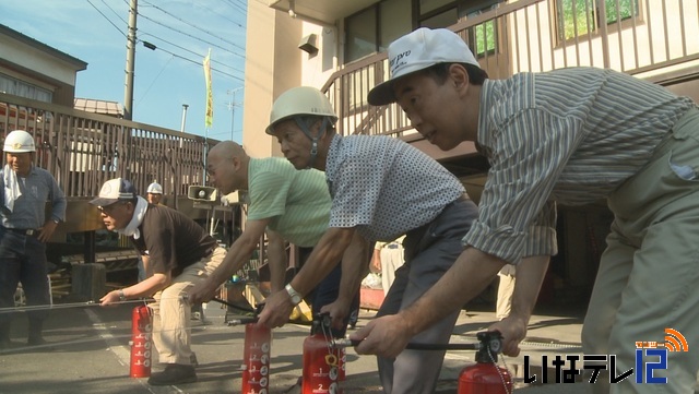 中央区で地震防災訓練