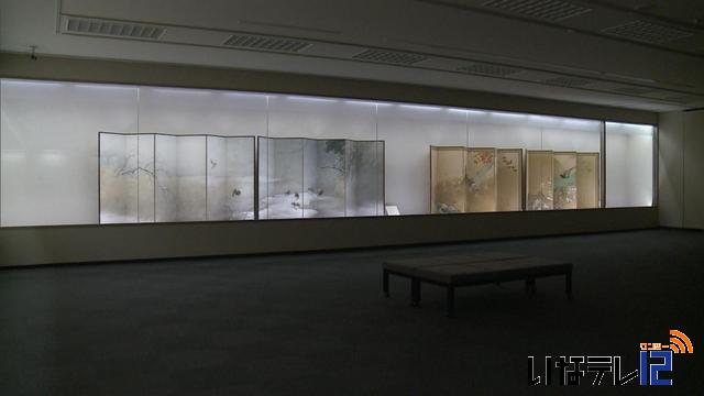 池上秀畝の屏風絵展