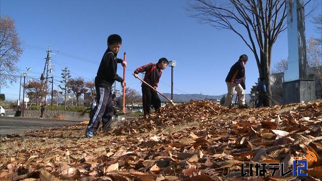 児童が働く事の大変さを体験