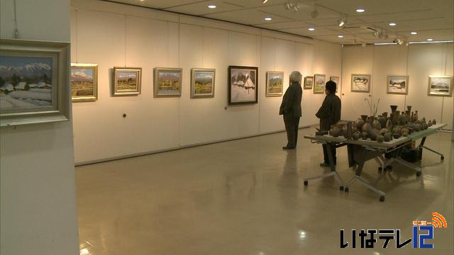 野溝嘉彦さん「やすらぎの風景」油絵展