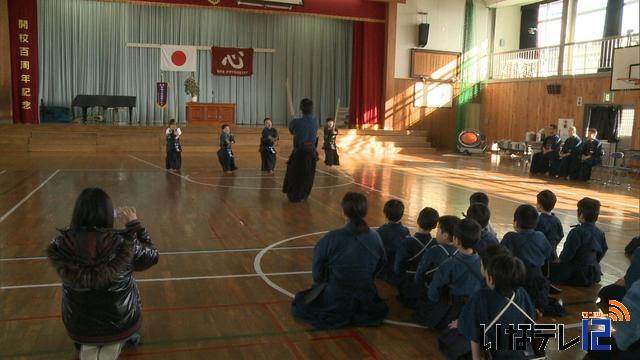 伊那少年剣道クラブ　鏡開き