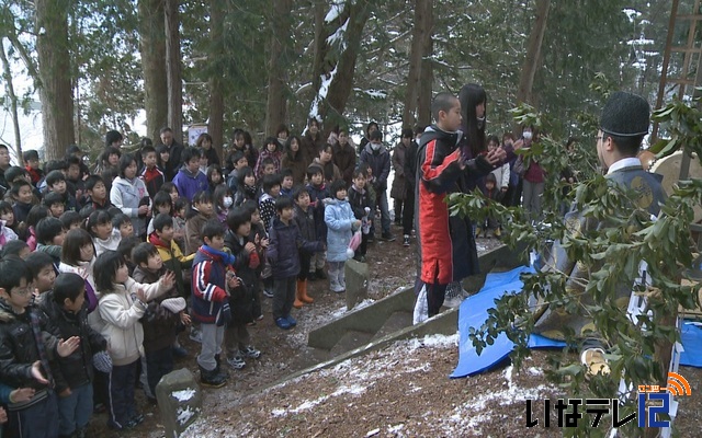 箕輪町木下で天神様祭