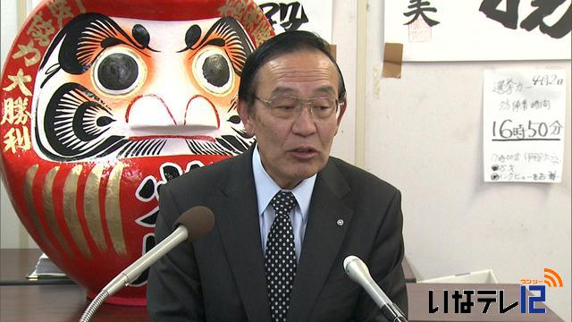 唐木一直氏　当選から一夜明け