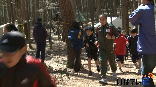 森林内にクロスカントリーコースが完成